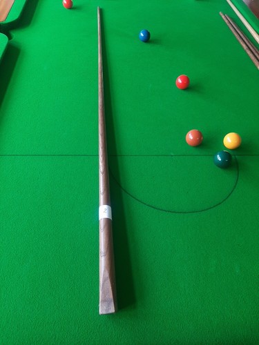 Antique snooker cue - snooker,