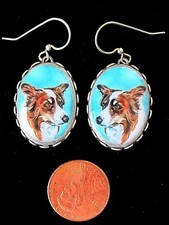 Border Collie Sterling Plate