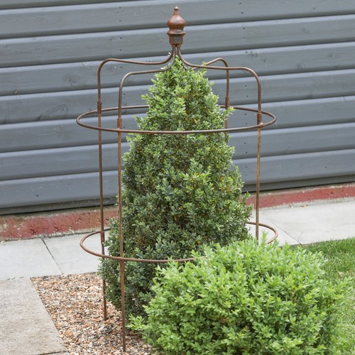 Large victorian metal cloche - metal,
