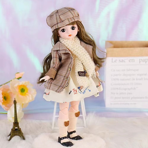 30cm movable joint doll girl - doll,