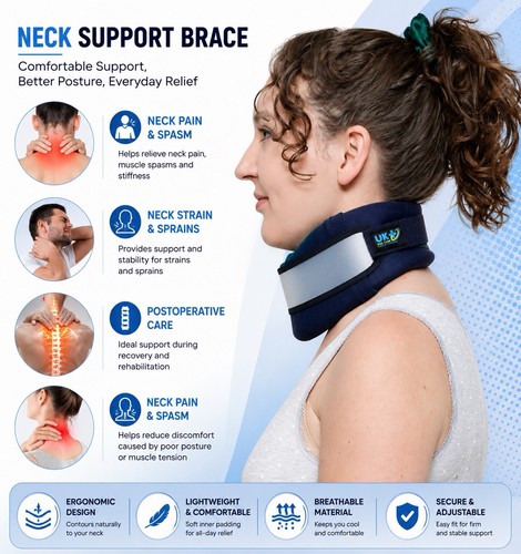 Neck collar support soft foam - neck,
