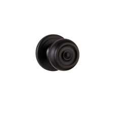 Weiser Phoenix Passage Door Knob – Venetian Bronze, Universal Handing, Grade 2