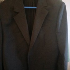 Black Primark Mens Suit Jacket