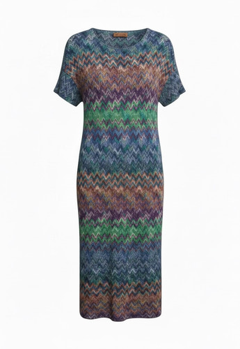 Missoni dress multicolor knit - multicolor,