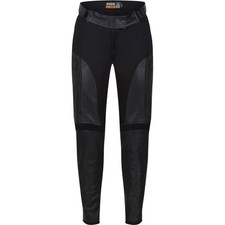 MotoGirl Fiona Ladies Motorcycle Motorbike Leather Trouser Black