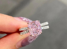 Pink Sapphire Cushion Cut
