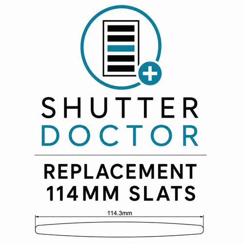 114mm replacement shutter - 114mm,