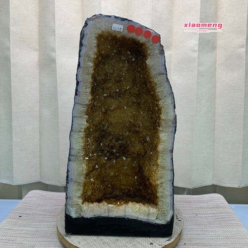 27lb natural citrine geode - citrine,
