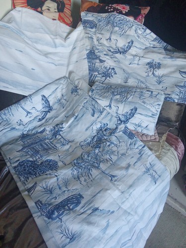 Dunelm blue white - dunelm,
