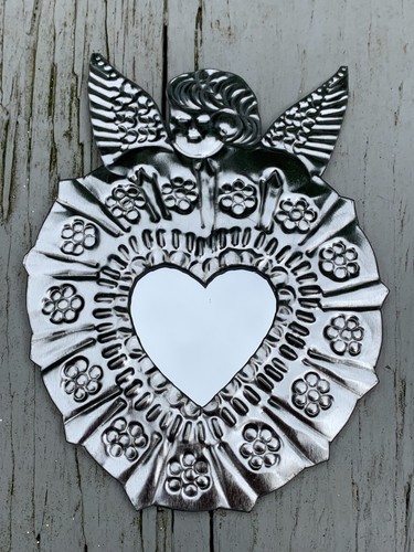 Heart angel mirror - heart, &