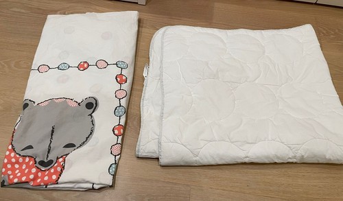 Cot bed duvet and - duvet,