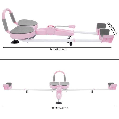 Pink adjustable leg stretcher - pink,