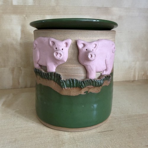 Pig jar canister - pig,