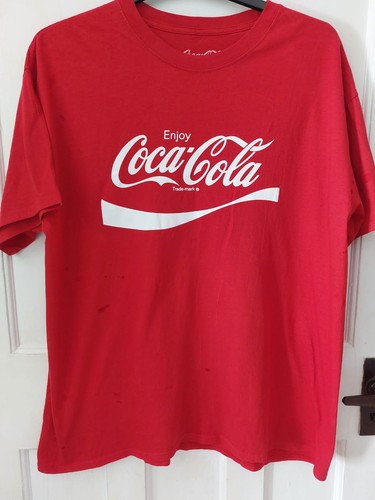 Coca cola red shirt - coca, t
