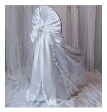 White Linen Polyester FOLDING