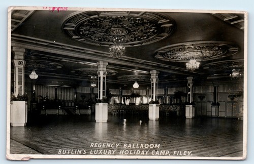 Postcard butlin filey - butlin's,