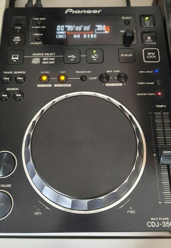 Pioneer cdj 350 black - cdj‑350,