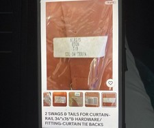 SWAGS AND TAILS 1 PAIR FOR