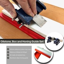 Oilstone, Box & Honing Guide