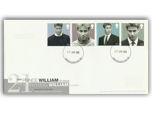 2003 prince william - 2003, fdc