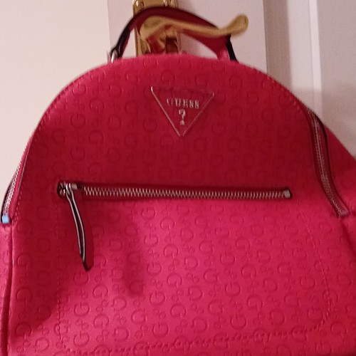 Guess pink embossed faux - pink,