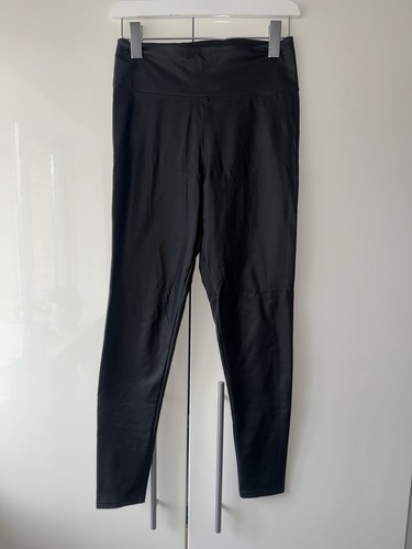 Quiz black elasticated faux