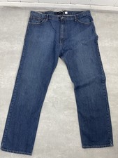 Blue Harbour Mens Blue Straight Jeans Size W42 L33