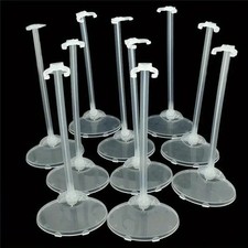 10PCS Clear Doll Stand Display