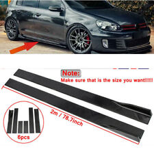 78.7'' Car Side Skirts Spoiler Lip Panel Extension For Vauxhall Astra H J VXR