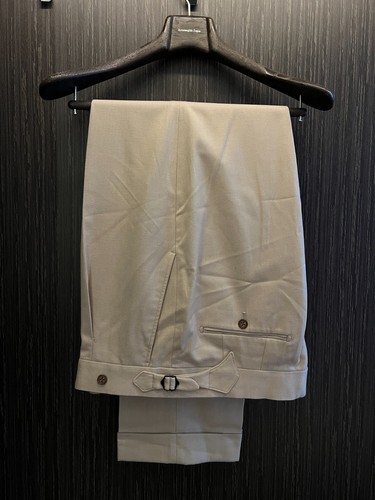 Semi bespoke beige grey wool - semi-bespoke,