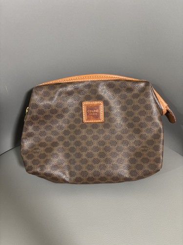 Celine macadam leather pouch - leather,