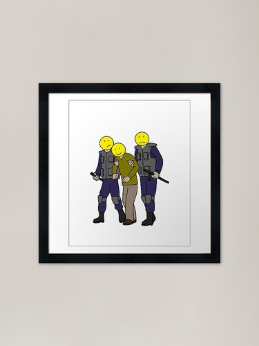 Happy face police positive - police,