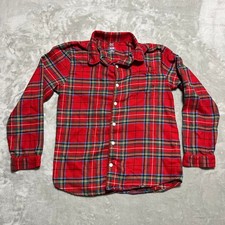 GAP Kids Size 12 Red Plaid
