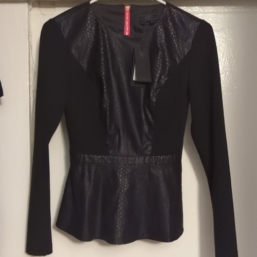 Guess black snakeskin - snakeskin, faux