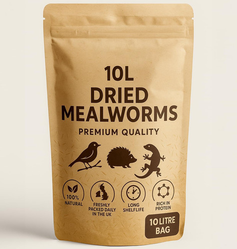 Ukgrow dried mealworms - dried, mealworms,