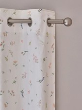 NEXT DITSY WATERCOLOR Floral  EYELETS Blackout/Thermal Curtains,W117 Drop 137cm