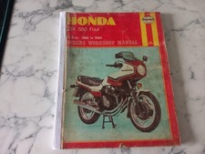 Honda CBX550 FOUR Haynes manual 82--84