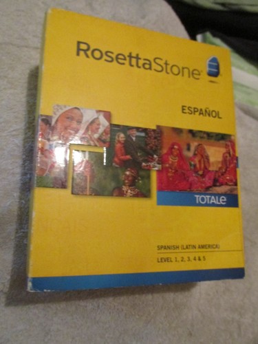 Rosetta stone spanish - stone, espanol