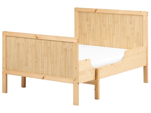 Wooden extendable kids bed - wooden,