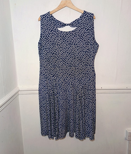Afibel womens dress blue - dress, size