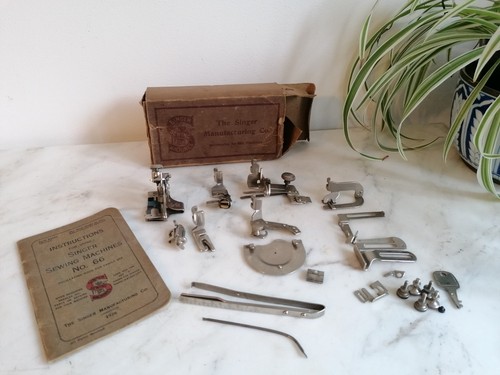 Vintage singer sewing - sewing, machine