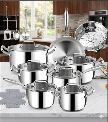 Piece steinley steel - pot, &