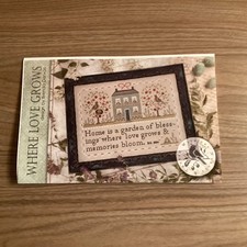 Where love grows cross stitch - where,