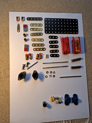 Meccano elektrikit parts - meccano,