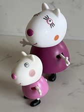 Peppa Pig Posable Mrs Sheep & Suzy Sheep 2003 Figures