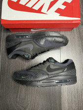 Nike Air Max 1 Black Bonsai Safari 512033-030 Men’s UK 9 