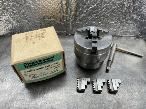 Pratt burnerd 80mm jaw lathe - 80mm, 3