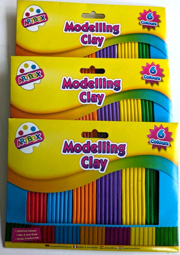 Packs modelling clay - modelling,