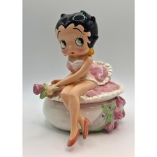 Betty Boop Trinket Box Ceramic