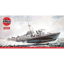 Airfix Vosper Motor Torpedo Boat. 1-72 Scale. Vintage Plastic Model Boat Kit.